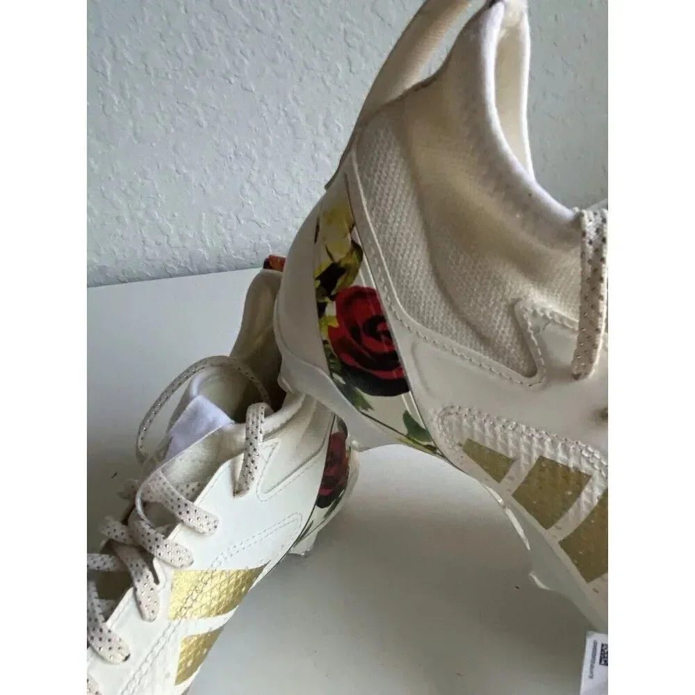 Adidas Adizero Chaos Speed Coronation Gold Metallic Cleats IG5907 Men 8‎ Women 9